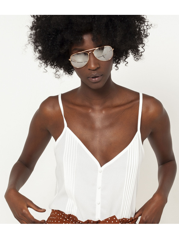 CAMAIEU Růžové pilot brýle CAMAIEU