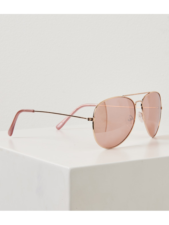 CAMAIEU Růžové pilot brýle CAMAIEU