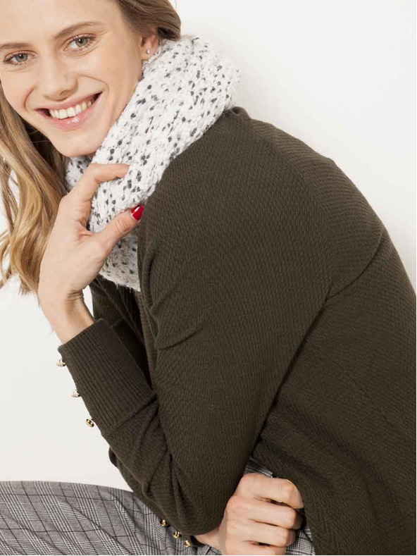 CAMAIEU Bílá šála CAMAIEU