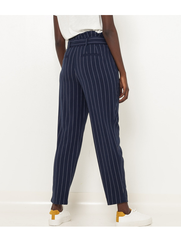 CAMAIEU Tmavě modré kalhoty CAMAIEU