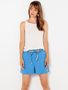 CAMAIEU Modré šortky CAMAIEU
