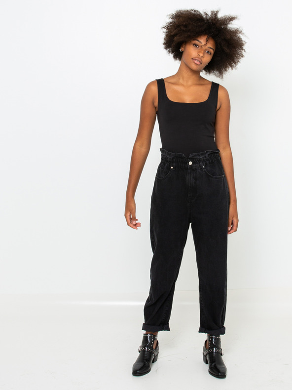 CAMAIEU Černé tílko