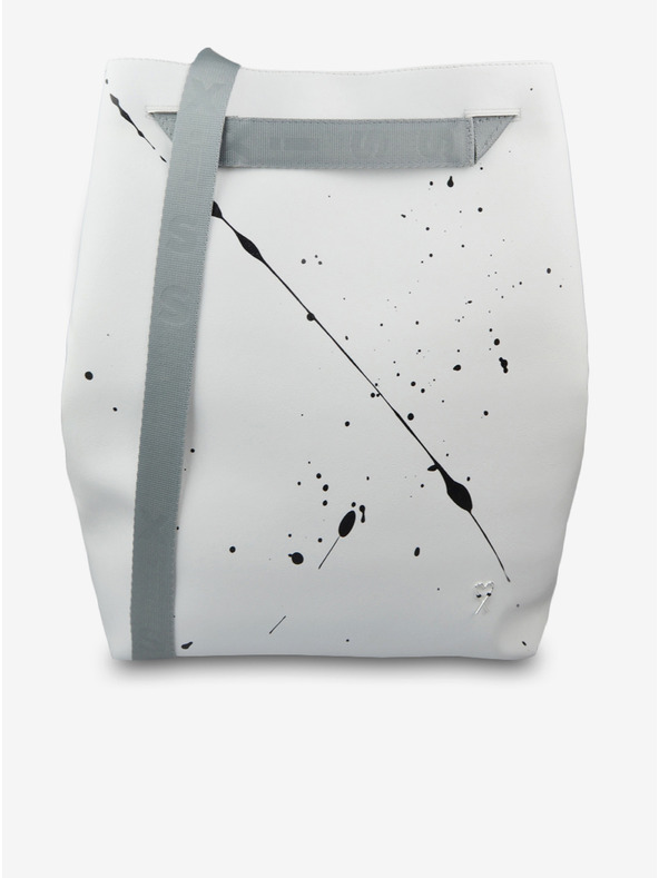 Xiss Bílý městský batoh Xiss Splashed White City