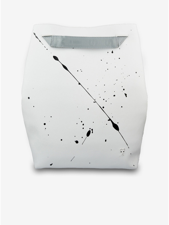 Xiss Bílý městský batoh Xiss Splashed White City