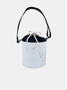 Xiss Bílá dámská crossbody kabelka Kiss Mini White Splash