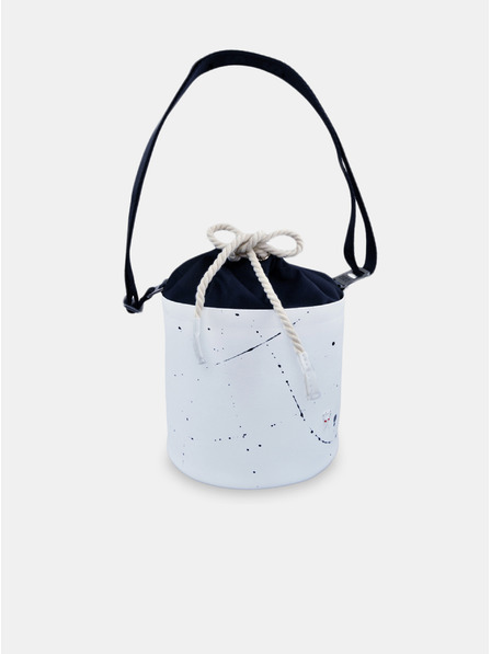 Xiss Bílá dámská crossbody kabelka Kiss Mini White Splash