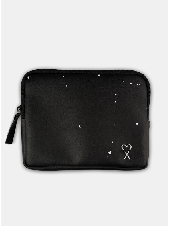 Xiss Černá dámská malá peněženka Xiss Splashed Black