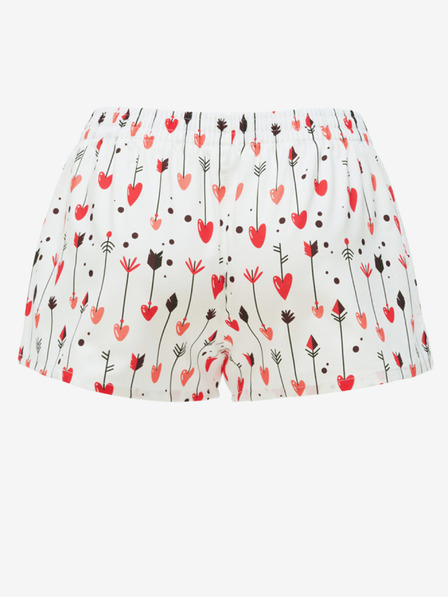 Slippsy Bílé dámské trenýrky Slippsy Amor Girl