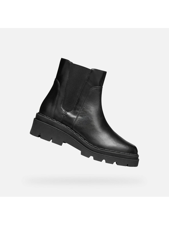 Geox Černá dámská kotníková obuv Geox Felleny