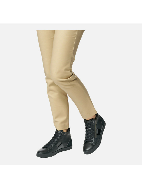 Geox Černé dámské tenisky Geox Blomiee