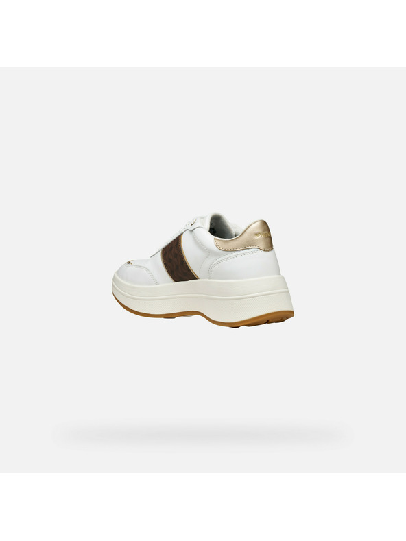 Geox Bílé dámské tenisky Geox Spherica Ecub-3