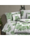 Kvalitex Bavlněné povlečení renforcé 140x200, 70x90cm TROPICAL bílé