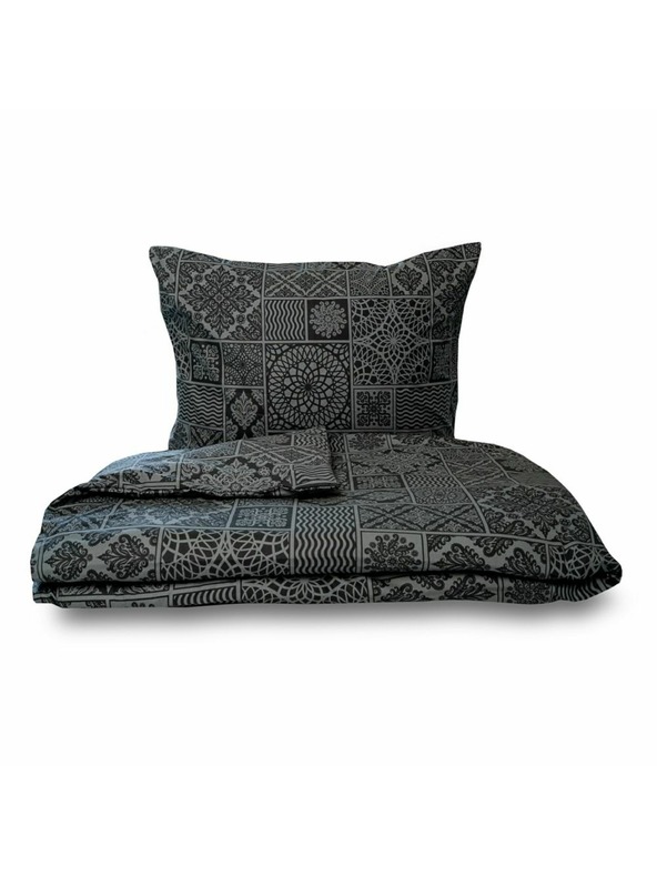 Kvalitex Prodloužené bavlněné povlečení renforcé 140x220, 70x90cm TOKYO černé