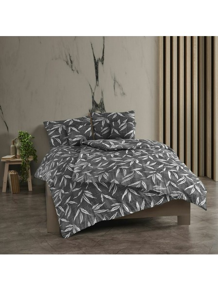 Kvalitex Francouzské bavlněné povlečení renforcé 240x220, 70x90cm OSAKA šedá