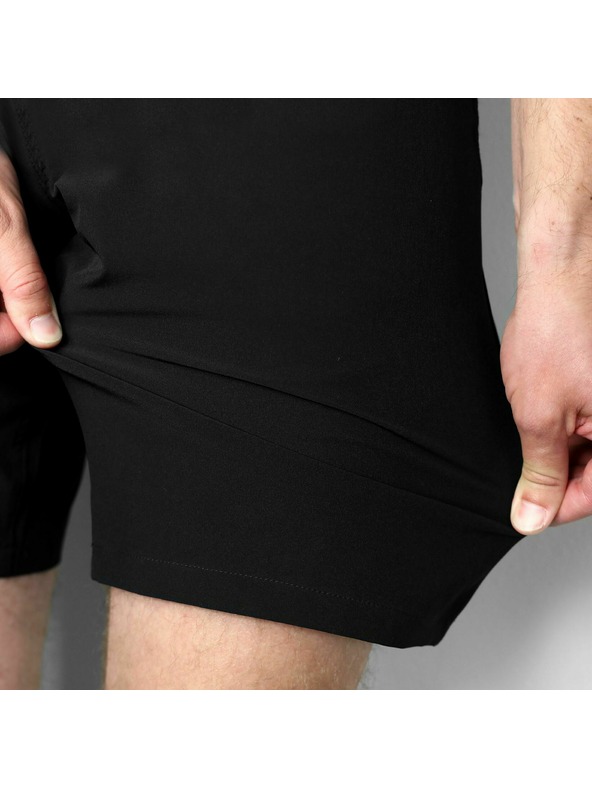 Horsefeathers Všestranné kraťasy Cruz - black velikost 28 HORSEFEATHERS