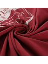 ALPINE PRO Pánské bavlněné triko ALPINE PRO SUMEK merlot varianta pc