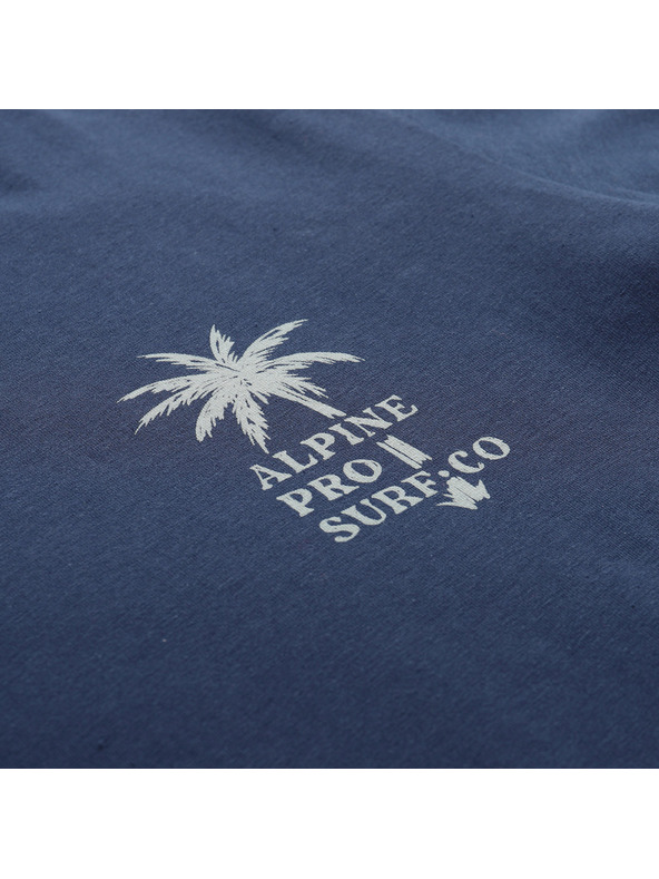 ALPINE PRO Pánské bavlněné triko ALPINE PRO SUMEK moonlit ocean varianta pb