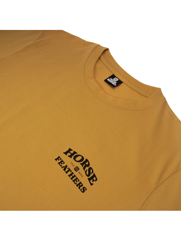 Horsefeathers Triko Summit žluté HORSEFEATHERS