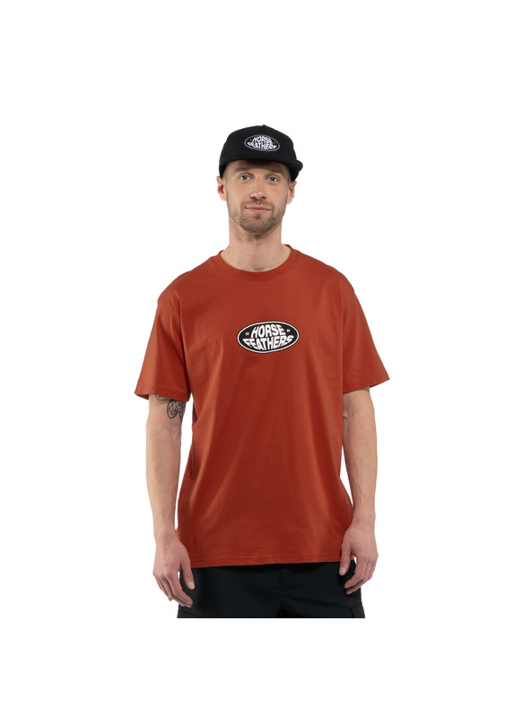 Horsefeathers Triko Dynamo červené HORSEFEATHERS