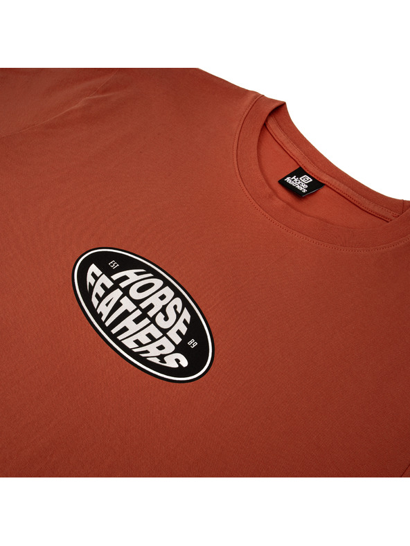 Horsefeathers Triko Dynamo červené HORSEFEATHERS