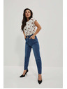 Moodo Dámské jeans Moodo – tmavě modré
