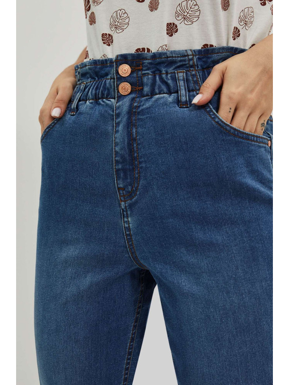 Moodo Dámské jeans Moodo – tmavě modré