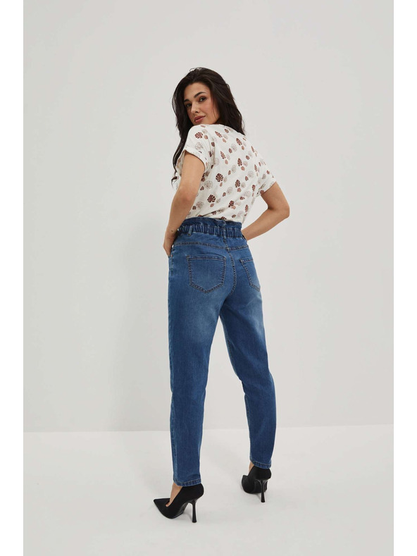 Moodo Dámské jeans Moodo – tmavě modré