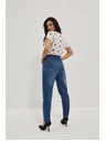 Moodo Dámské jeans Moodo – tmavě modré