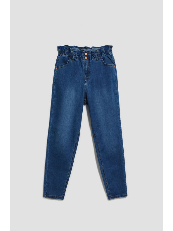Moodo Dámské jeans Moodo – tmavě modré