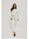 Moodo Dámské bílé mom jeans Moodo