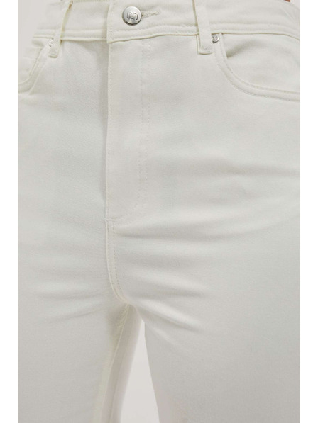 Moodo Dámské bílé mom jeans Moodo