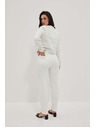 Moodo Dámské bílé mom jeans Moodo