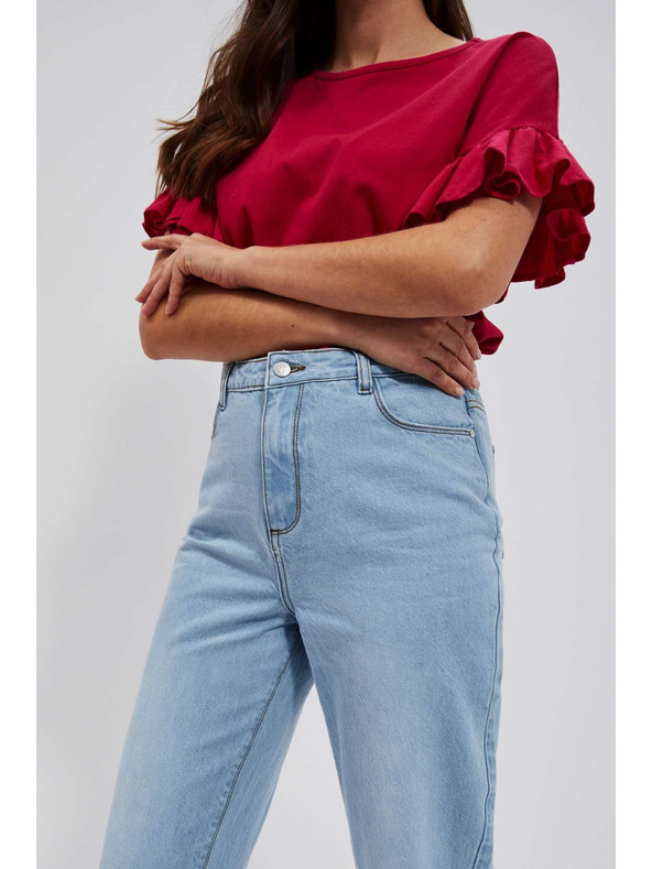 Moodo Dámské jeans Moodo – modré
