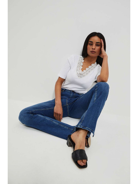 Moodo Dámské jeans Moodo – černé