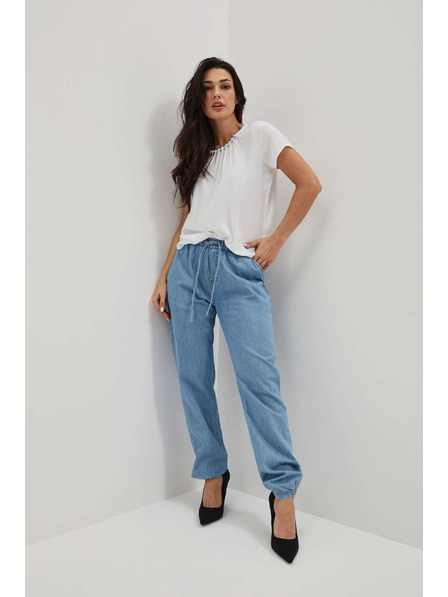 Moodo Dámské jeans Moodo – světle modré