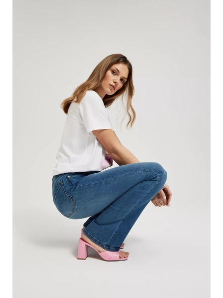 Moodo Dámské jeans Moodo – modré