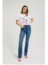 Moodo Dámské jeans Moodo – modré