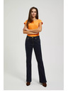 Moodo Dámské jeans Moodo – tmavě modré