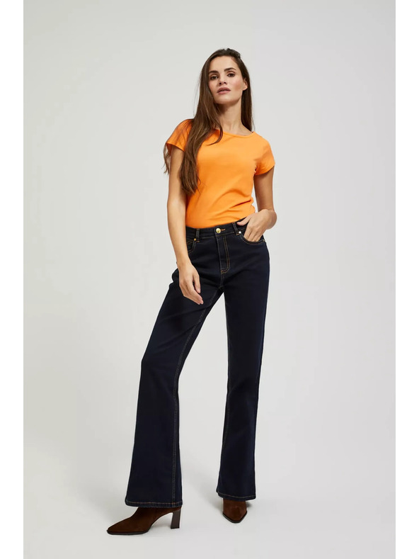 Moodo Dámské jeans Moodo – tmavě modré