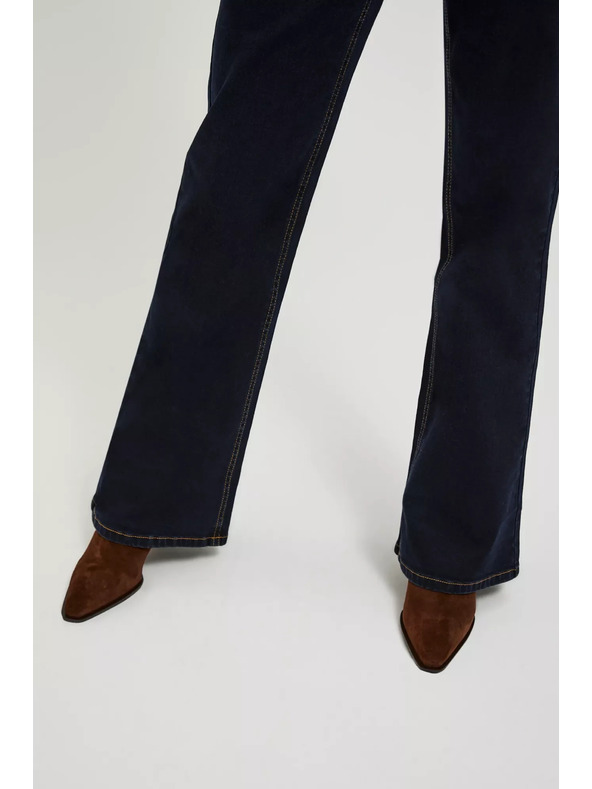 Moodo Dámské jeans Moodo – tmavě modré