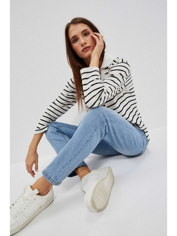 Moodo Dámské jeans Moodo – světle modré