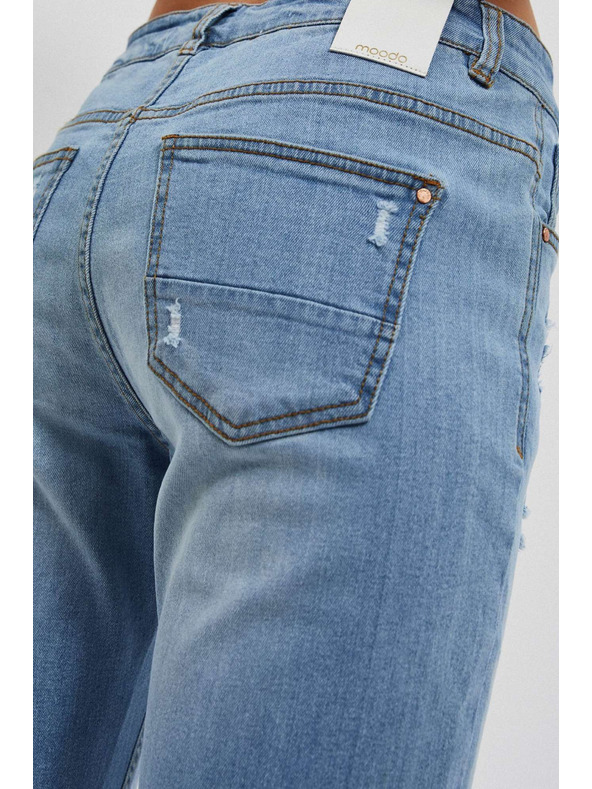 Moodo Dámské jeans Moodo – světle modré