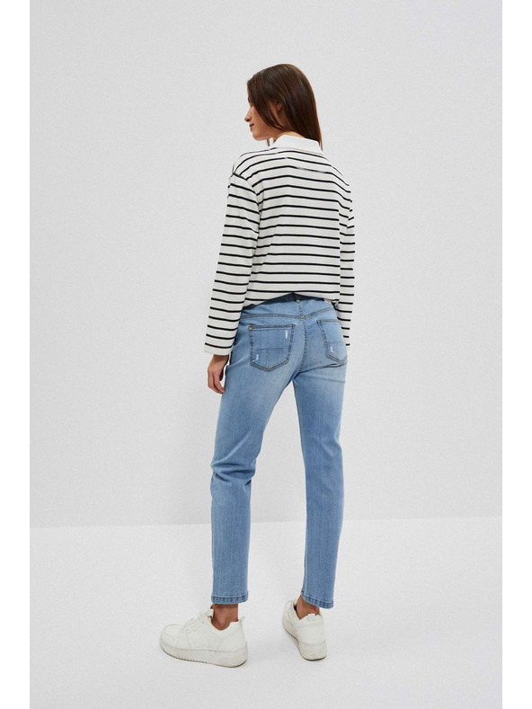 Moodo Dámské jeans Moodo – světle modré