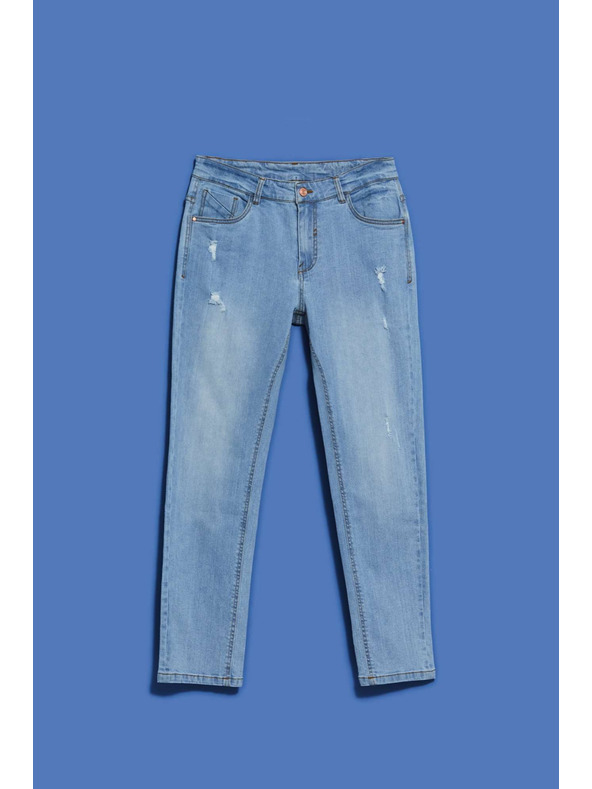 Moodo Dámské jeans Moodo – světle modré