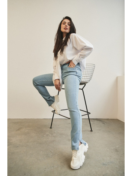 Moodo Dámské jeans Moodo – modré