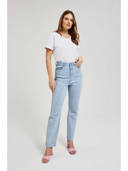Moodo Dámské jeans Moodo – světle modré