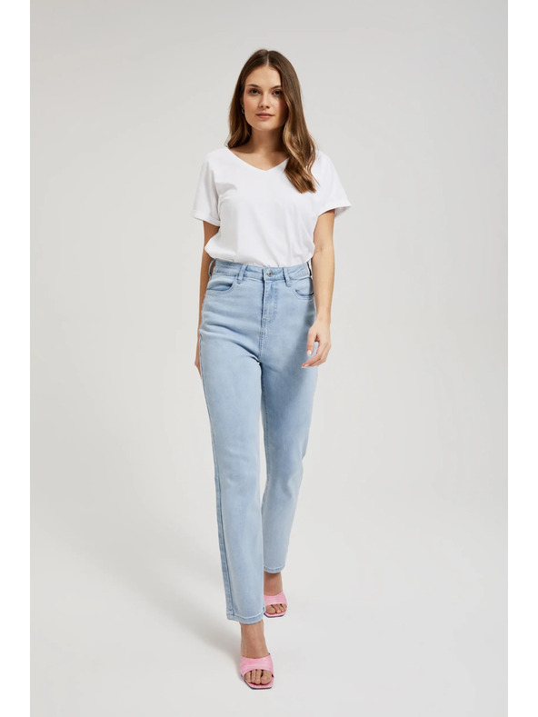 Moodo Dámské jeans Moodo – světle modré