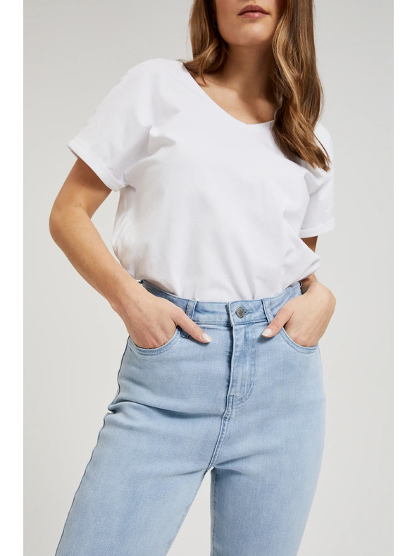 Moodo Dámské jeans Moodo – světle modré