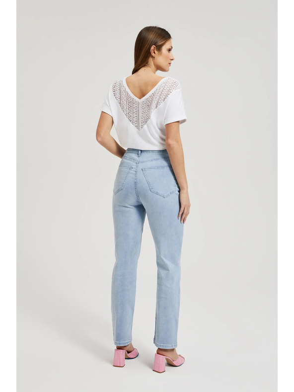 Moodo Dámské jeans Moodo – světle modré
