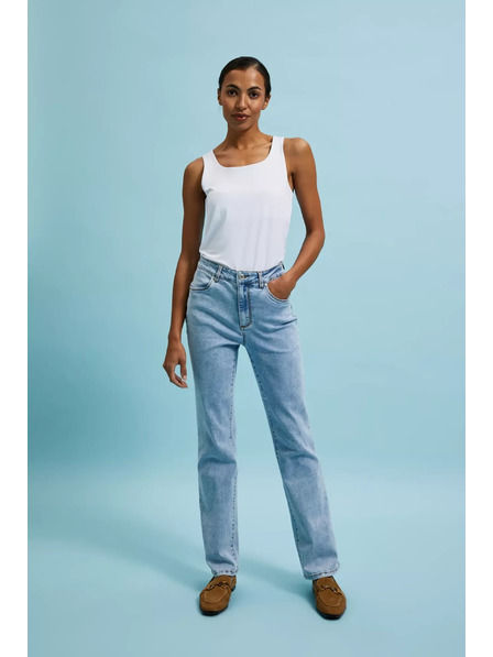 Moodo Dámské jeans Moodo – světle modré